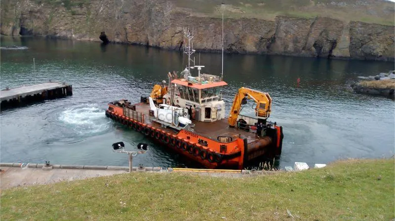 docked boat